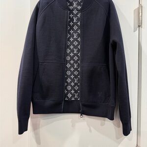Louis Vuitton Reversible Monogram Wool Bomber Size Small